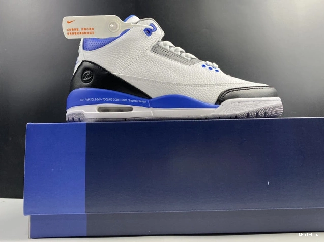 Cheap TBkick CT8532-040 Blue Air White Jordan Retro 3 0812